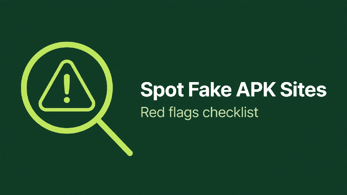 How to Spot Fake APK Download Sites