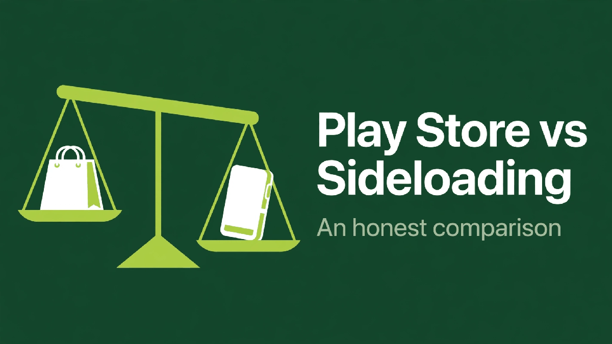 Google Play vs. Sideloading: An Honest Comparison